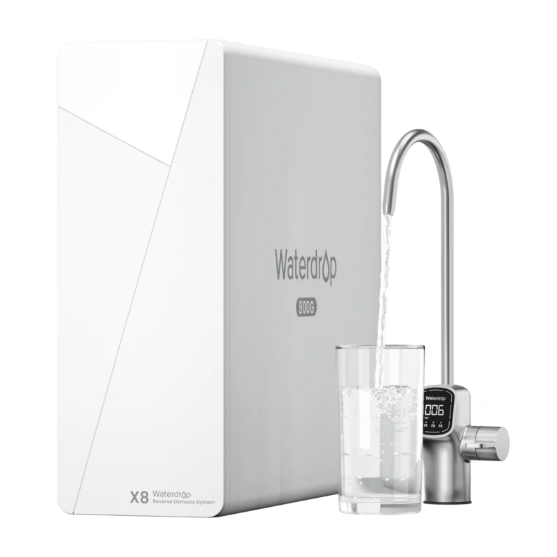 Waterdrop X8 — bezzbiornikowy filtr wody pod zlew z odwróconą osmozą (RO)