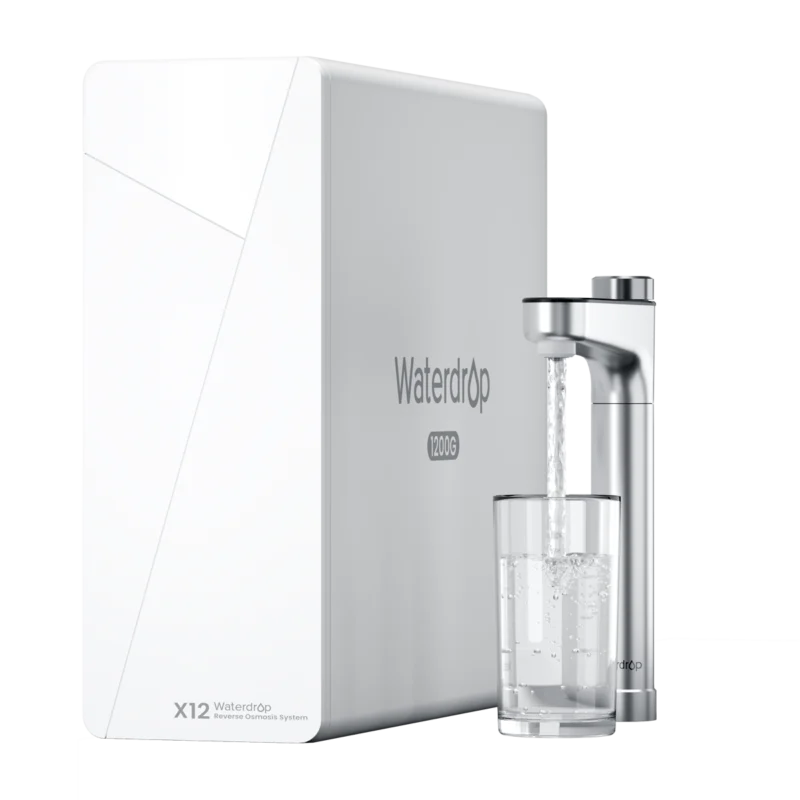 Waterdrop X12 — bezzbiornikowy filtr wody pod zlew z odwróconą osmozą (RO), sterylizacją UV i mineralizacją