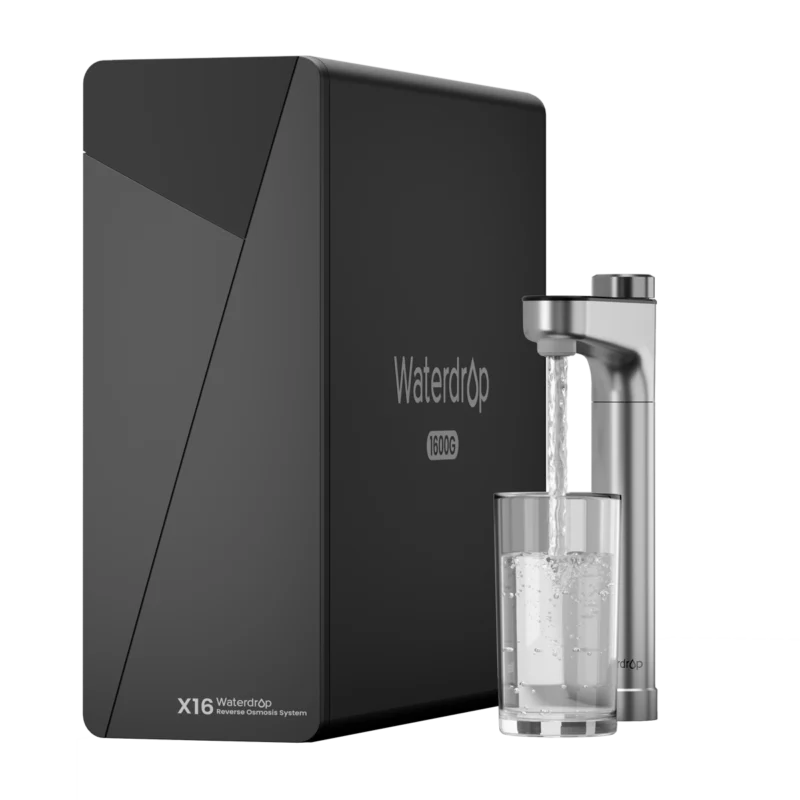 Waterdrop X16 — bezzbiornikowy filtr wody pod zlew z odwróconą osmozą (RO), sterylizacją UV i mineralizacją